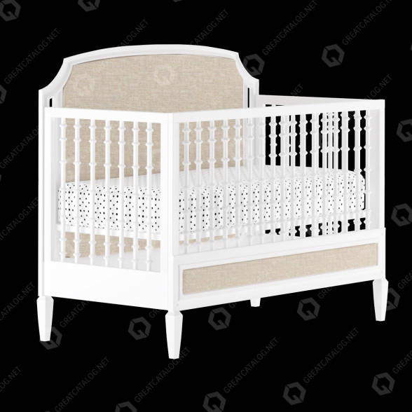 Bett Harmony 3D-Modell