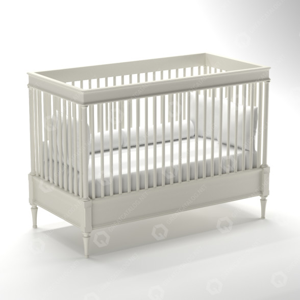 Ліжко Kids Bed 3D модель