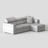 Sofa Roshe Fabio - CG Hugge Work