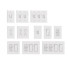 Розетки та вимикачі USA Standart Socket Set - CG Hugge Work