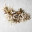 Dekoracja wisząca Pampas Grass (Cortaderia) and Dry Palm Leaves - Levitskiy_Igor