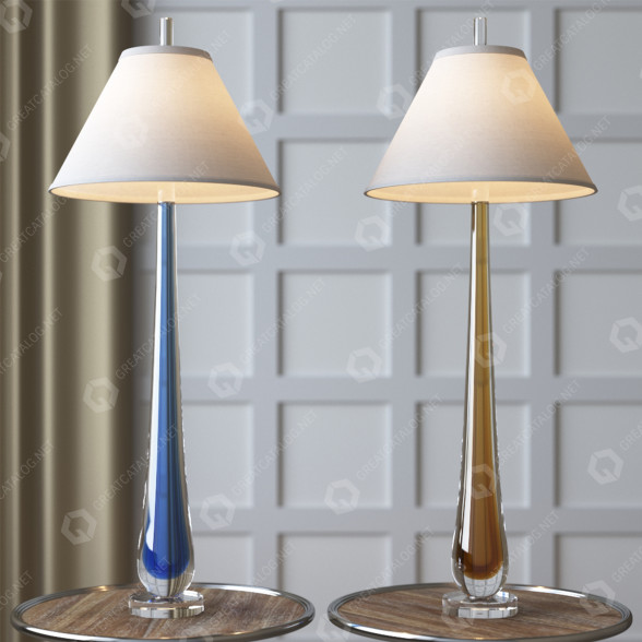 Table Lamp Global Views Captured Buffet 3D model