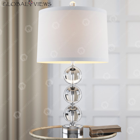Lampa stołowa Global Views Crystal Ball model 3D