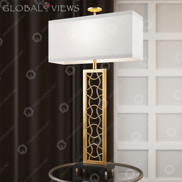 Lámpara de mesa Global Views Axe Modelo 3D