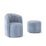 Fauteuil et Pouf Blest Vittoria - BlestCompany