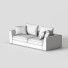 Sofa Roshe Karte - CG Hugge Work