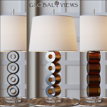 Настільнa лампа Global Views Leonardo Lamp-Brown