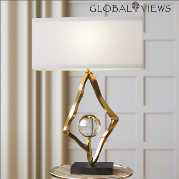 Настільнa лампа Global Views Abstract Lamp with 6