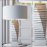 Table Lamp Global Views Twisted Marble - SV