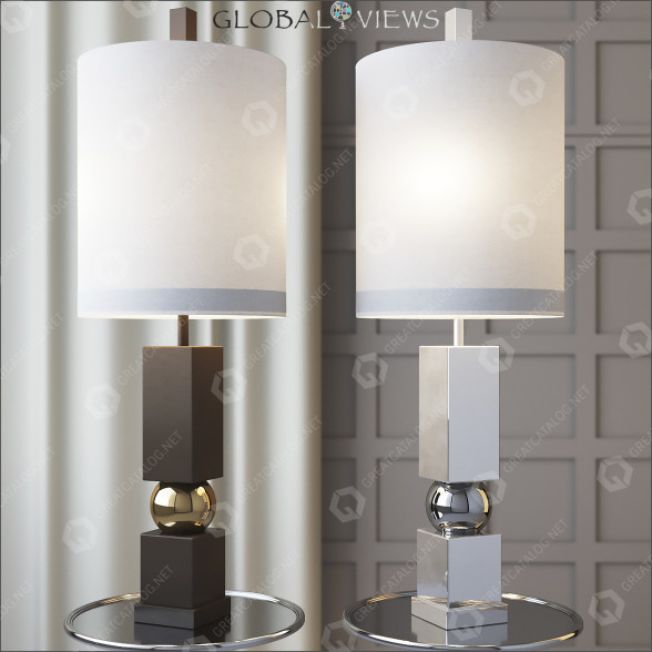 Lámpara de mesa Global Views Squeeze Modelo 3D