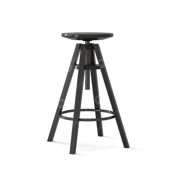 Barhocker IKEA Dalfred 3D-Modell