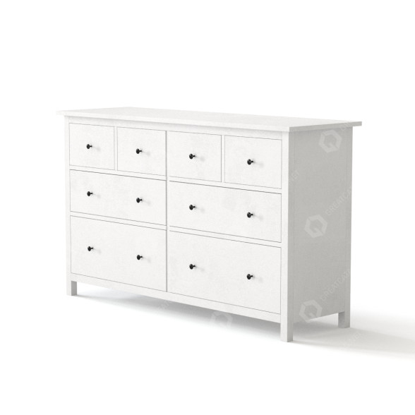 Комод IKEA Hemnes 3D модель