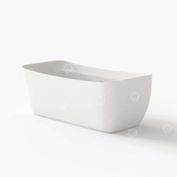 Bañera Streamline N1721WH0002 Modelo 3D