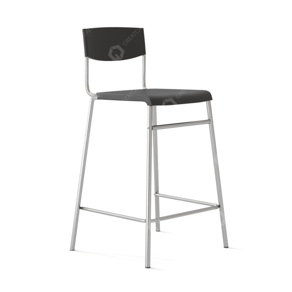 Барний стілець IKEA Stig 3D модель
