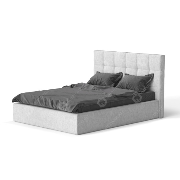 Bed Interia Caron 3D model