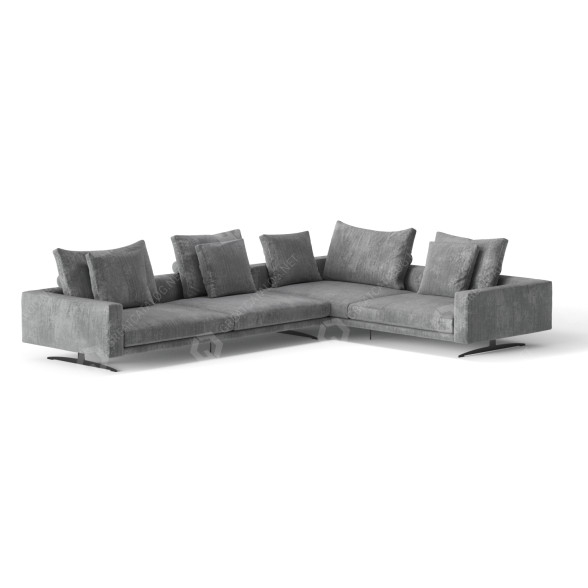 Sofa Interia Hermes 3D-Modell