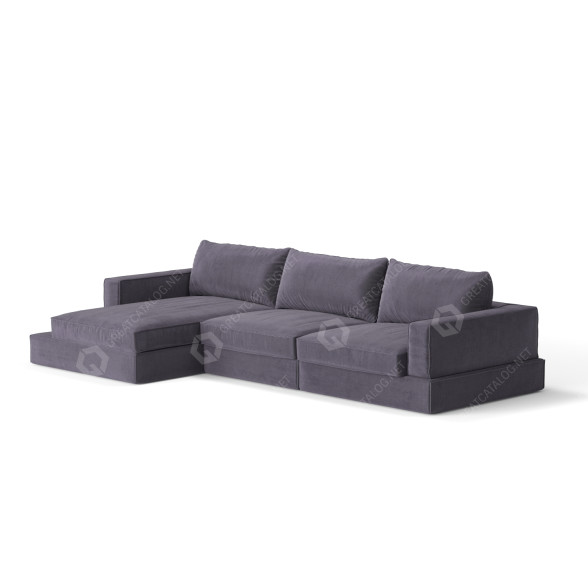 Sofa Interia Soul Big 3D model