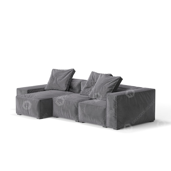 Диван Interia Pearl 3D модель