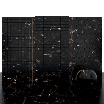 Плитка Black Atlas Marble