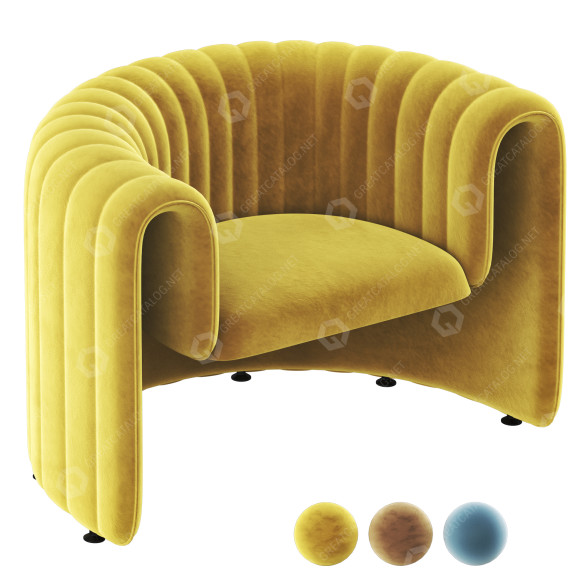 Fotel Sancal Remnant model 3D