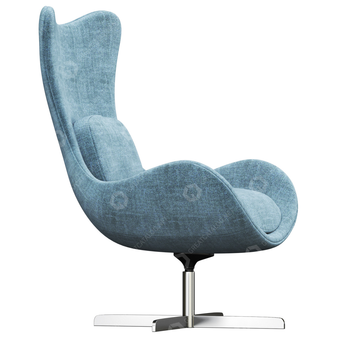 3D model Armchair Calligaris Lazy