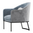 Sessel CPRN Homood Gray and Ivory - Islomov