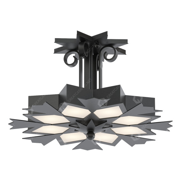Kronleuchter Paul Ferrante Snowflake 3D-Modell