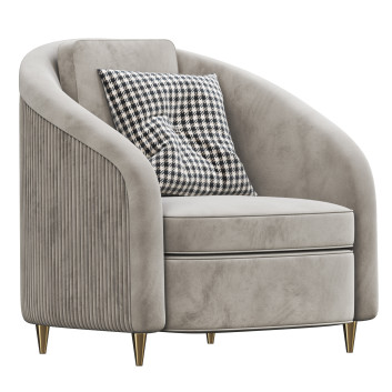 Fauteuil  Antonelli Atelier Fanny Modèle 3D