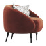 Sessel Bump Black by L'Abbate - Islomov
