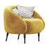 Sessel Bump Black by L'Abbate - Islomov