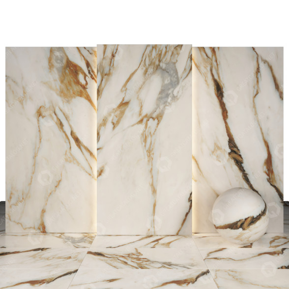 Fliese Signoria Calacatta Marble 3D-Modell
