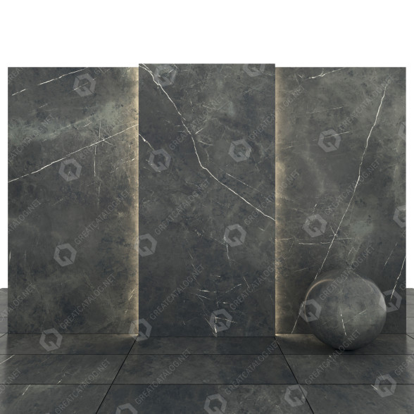 Fliese Gray Stone 11 3D-Modell