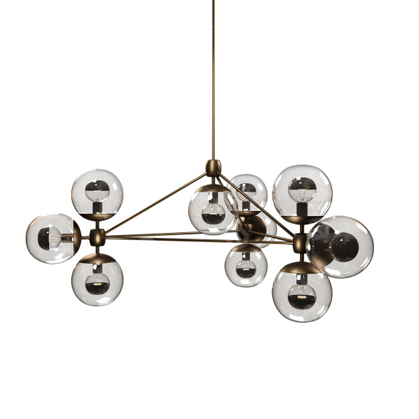 Chandelier Roll & Hill Modo by Jason Miller 3D model