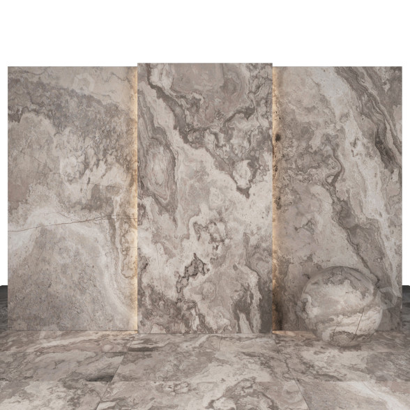 Плитка White Bamboo Marble 3D модель