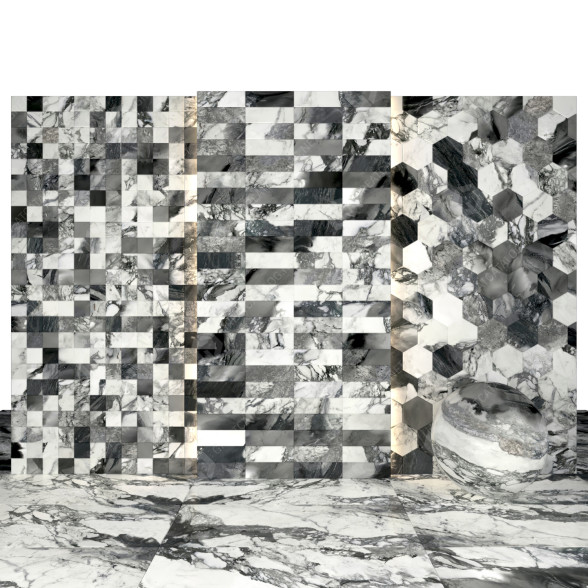 Плитка Arabescato Marble 05 3D модель