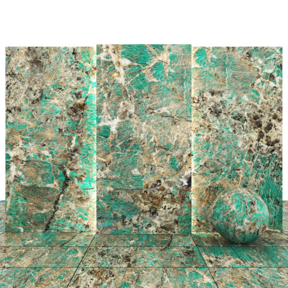 Плитка Krabi Marble 3D модель