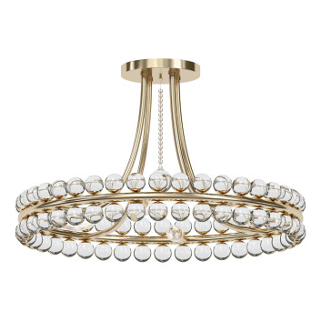 Люстра Crystorama Clover 4 Light Ceiling Mount