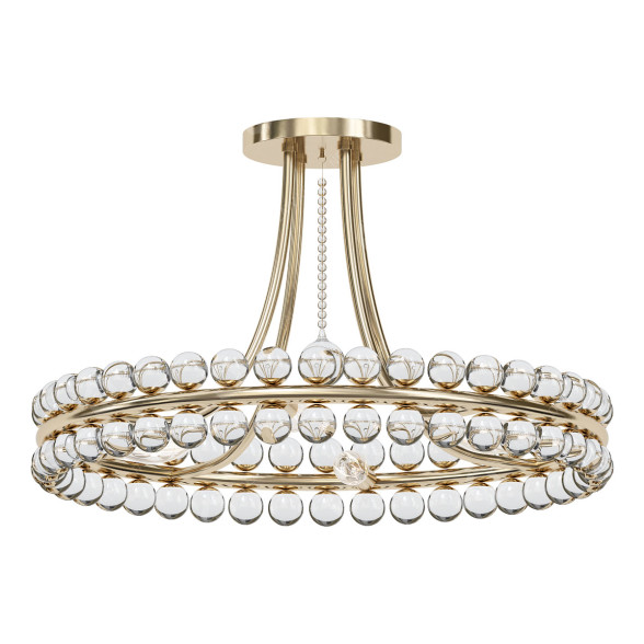 Люстра Crystorama Clover 4 Light Ceiling Mount 3D модель