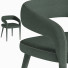 Стул CB2 Lisette Grey Dining - QrisTina