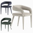 Стул CB2 Lisette Grey Dining - QrisTina