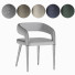 Стул CB2 Lisette Grey Dining - QrisTina