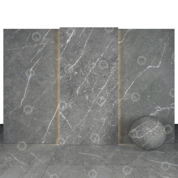 Плитка Florence Gray Marble 3D модель