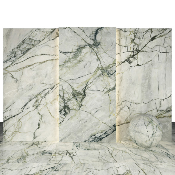 Azulejo Calacatta Emerald Marble Modelo 3D