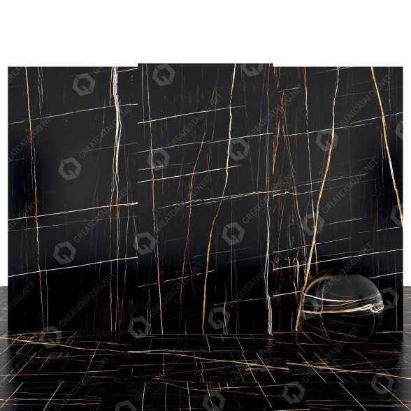 Płytka Sahara Noir Marble 06 model 3D