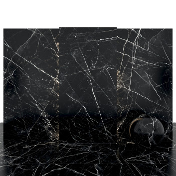 Carrelage Calacatta Black Marble 02