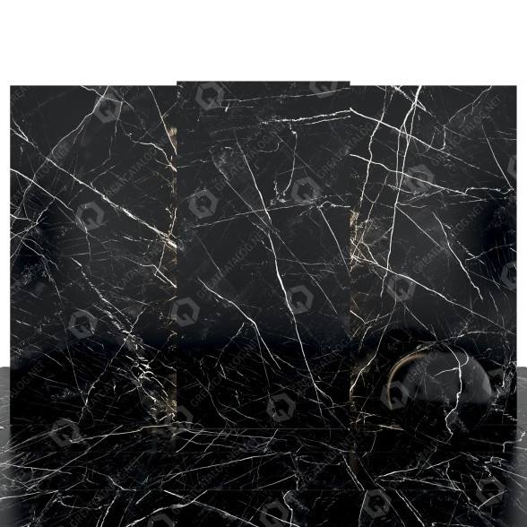 Azulejo Calacatta Black Marble 02 Modelo 3D
