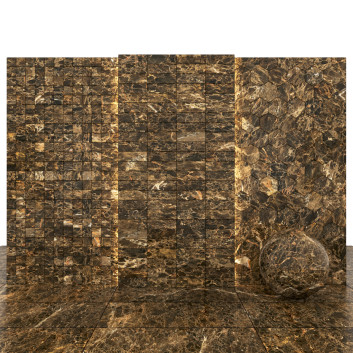 Carrelage Emperador Brown Marble 02 Modèle 3D