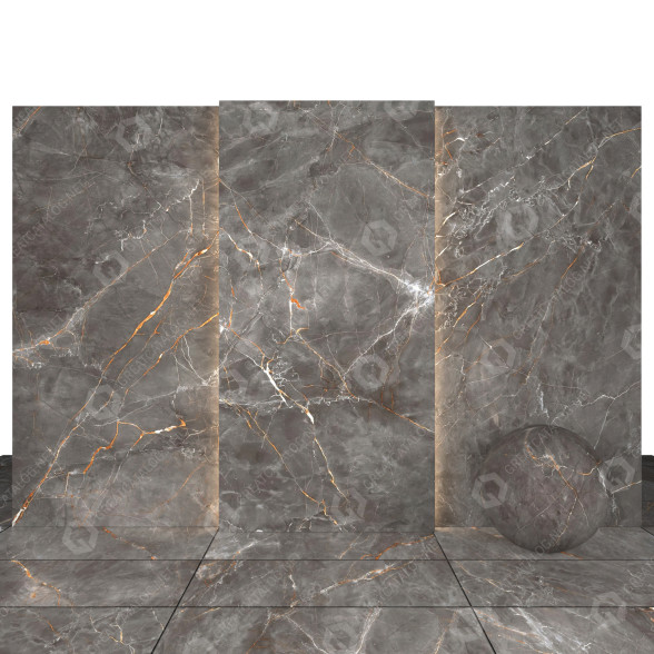 Плитка Shine Gray Stone 3D модель