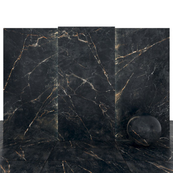 Плитка Shine Black Stone