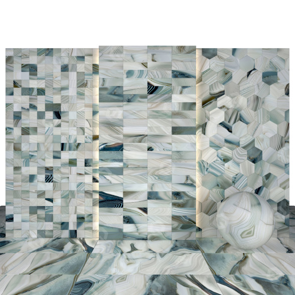 Tile Bermuda Marble 3D model